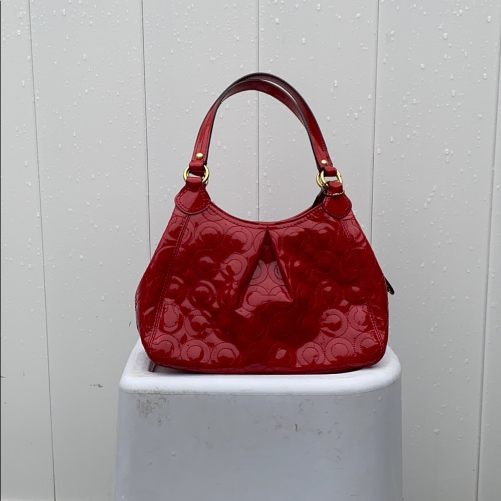 Barely used Coach hand bag